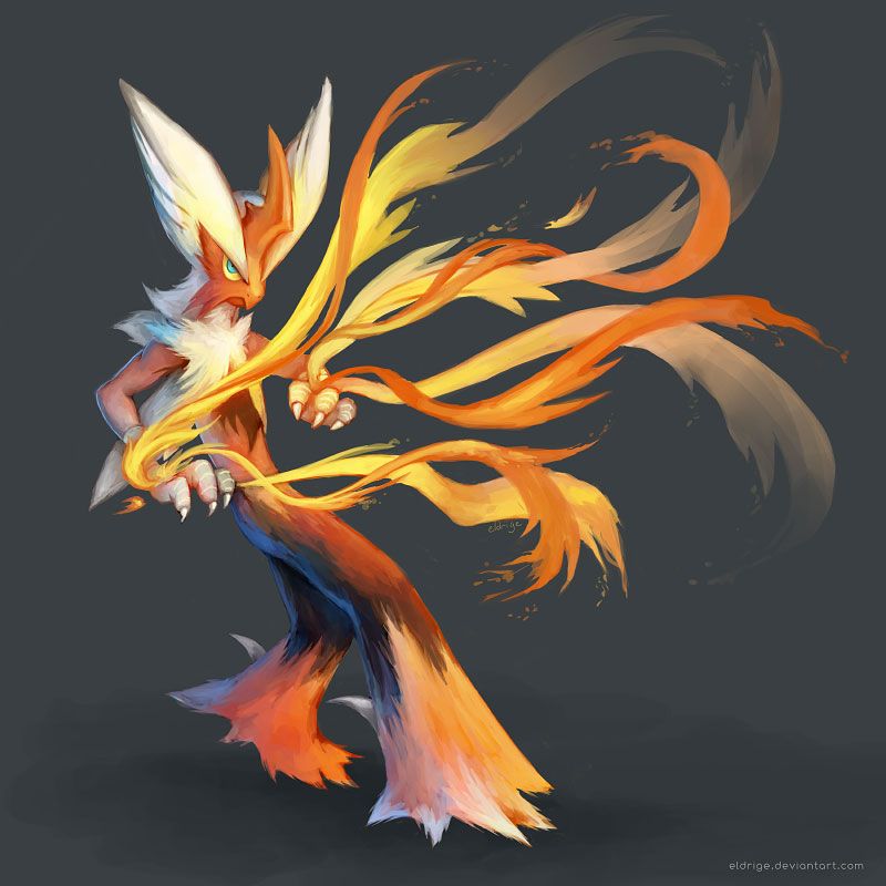 Mega Blaziken Evolution Mega Drawing With Background