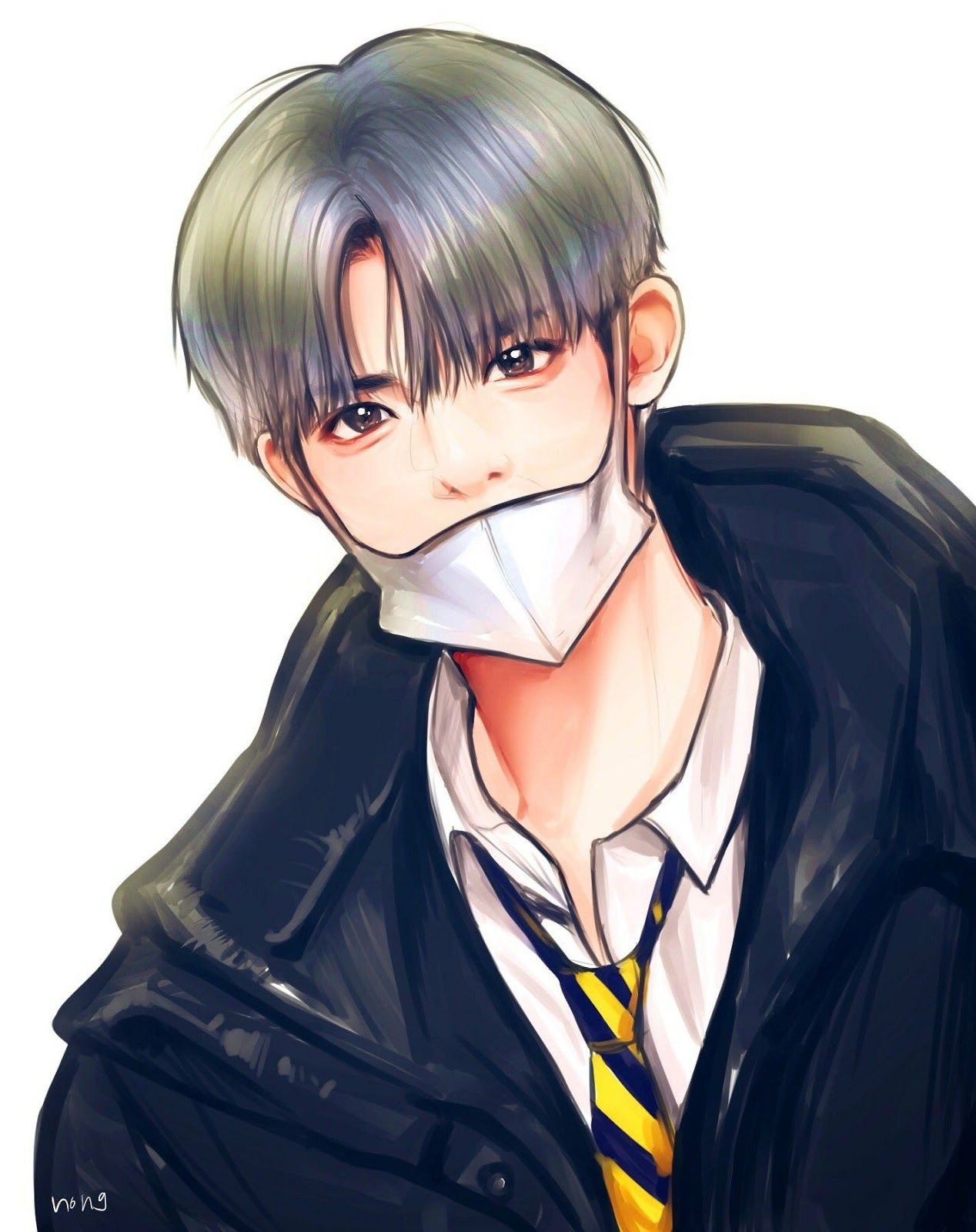 Anime Guys Anime Boys Cute Cool Wallpapers Fan Art Korean Art Kpop Drawings