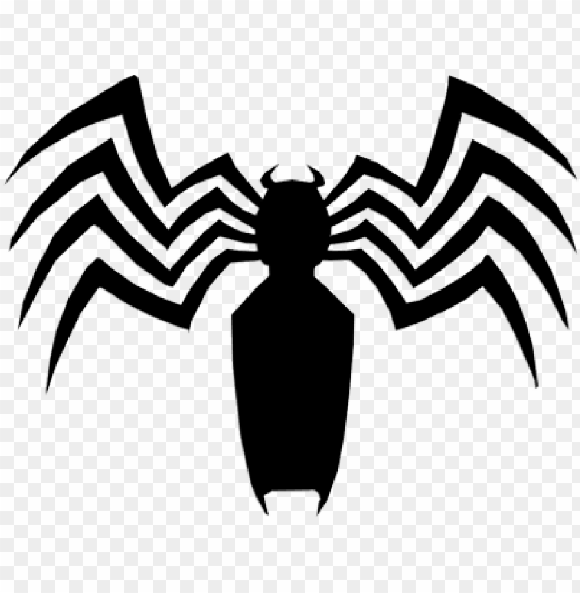 Venom Spiderman Symbol - Marvel Venom Logo PNG Transparent With Clear ...