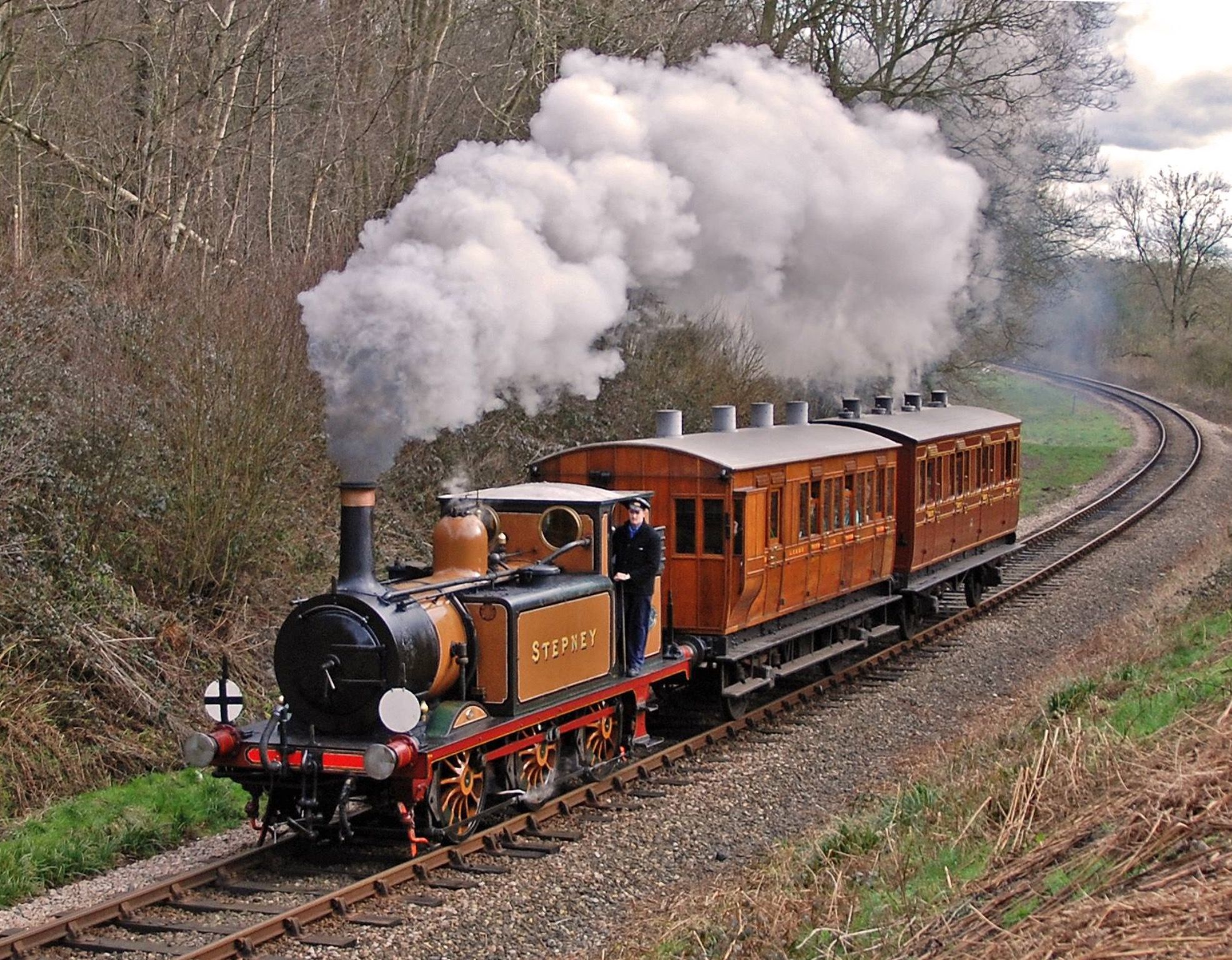 Bluebell Railway - Stepney Steam Trains Photography, Railroad ...