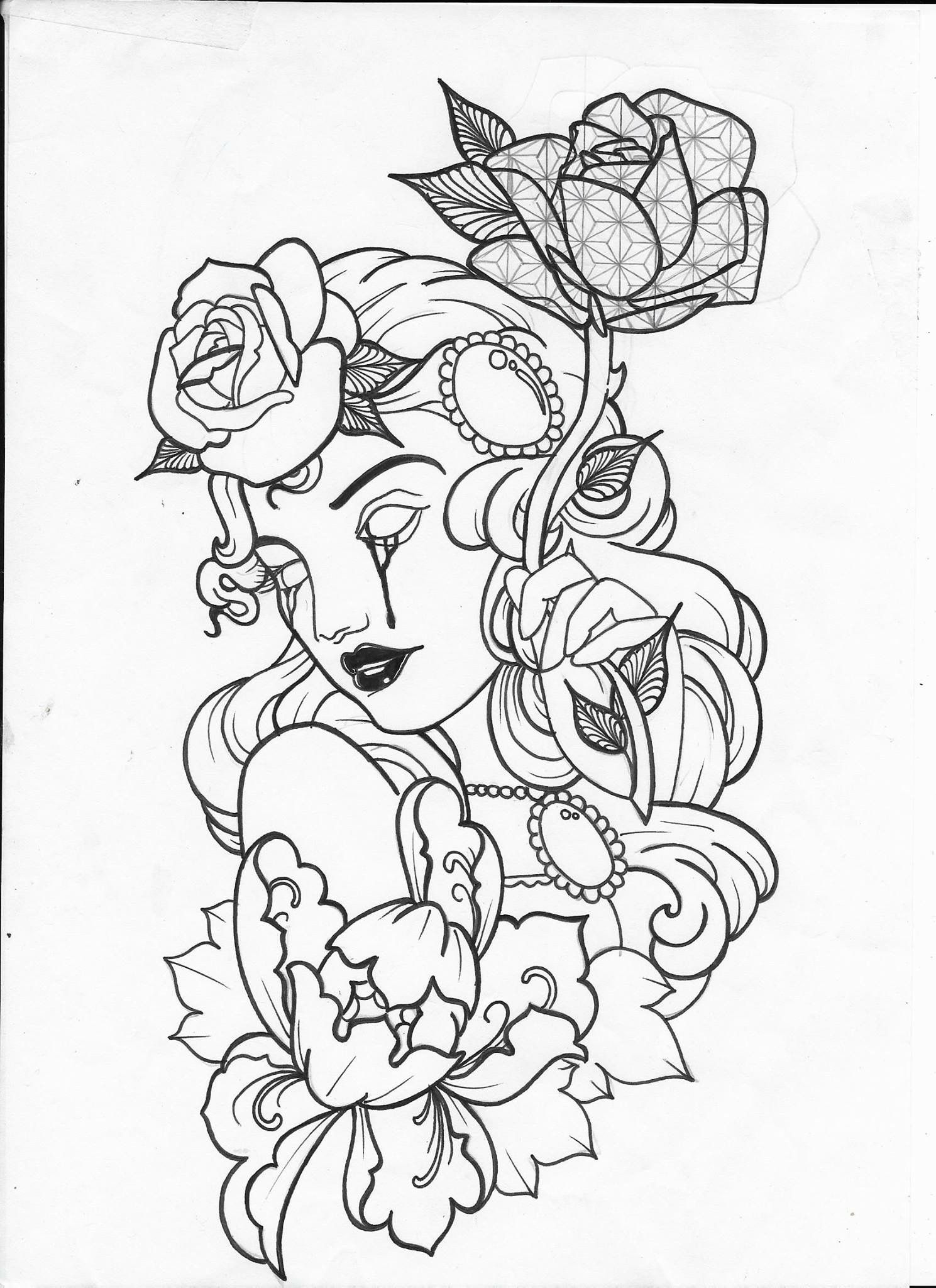 Pin by Allison Korenic on Home interior Tattoo stencil outline, Sketch tattoo design, Tattoo