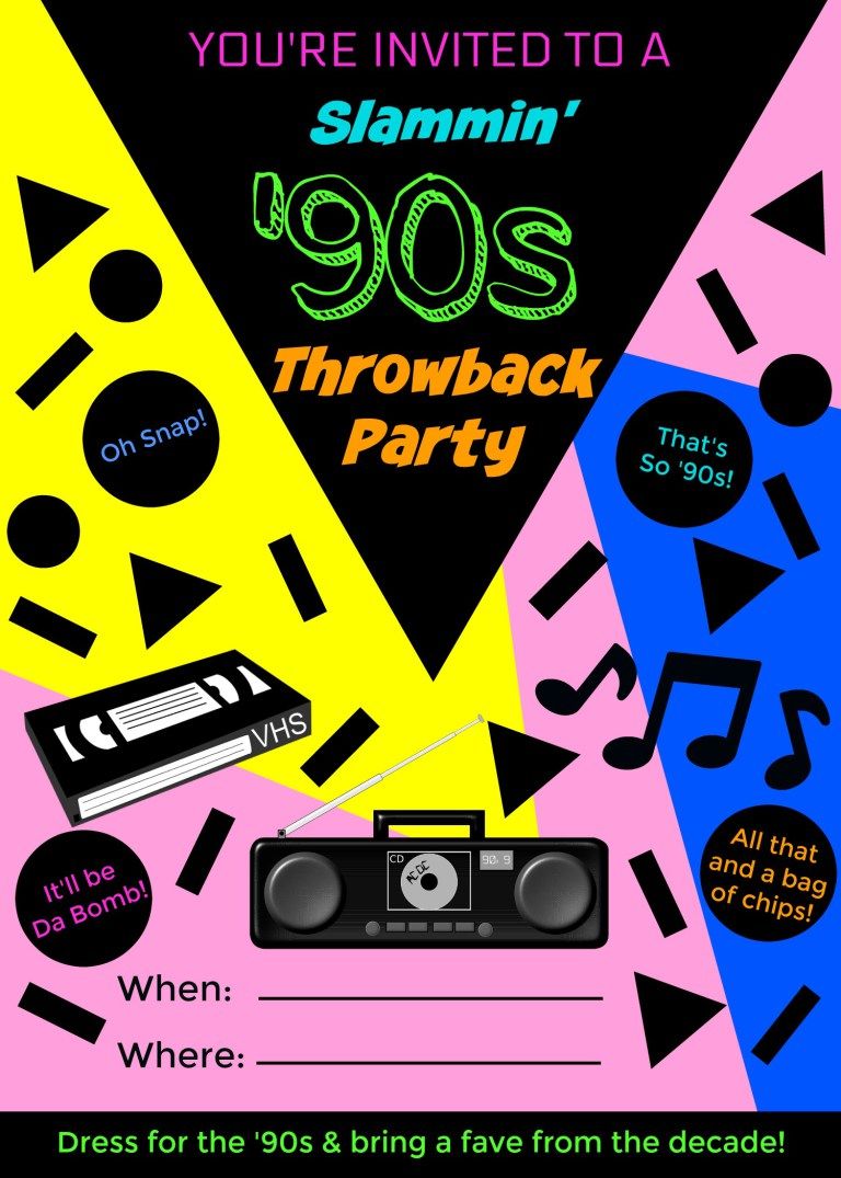 90s-theme-party-invitation-templates-free-theme-image