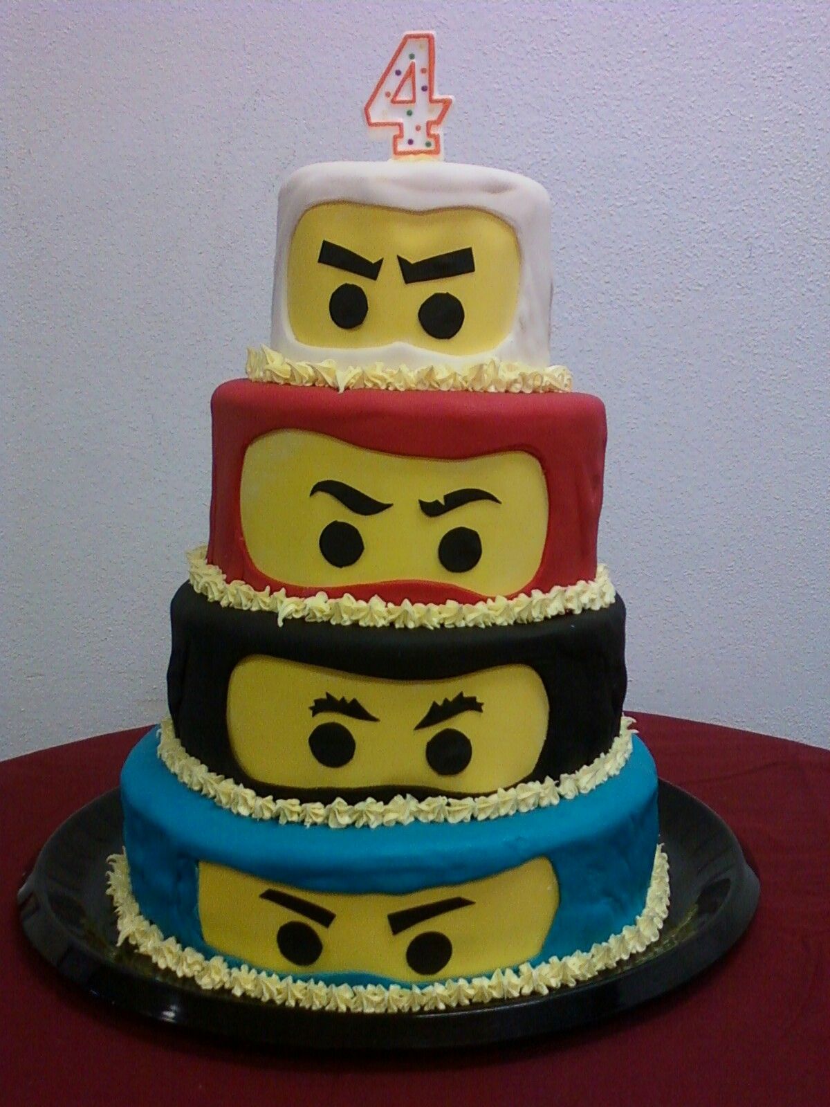 Ninjago cake Lego Ninjago Party, Ninjago Birthday Party, 6th Birthday ...