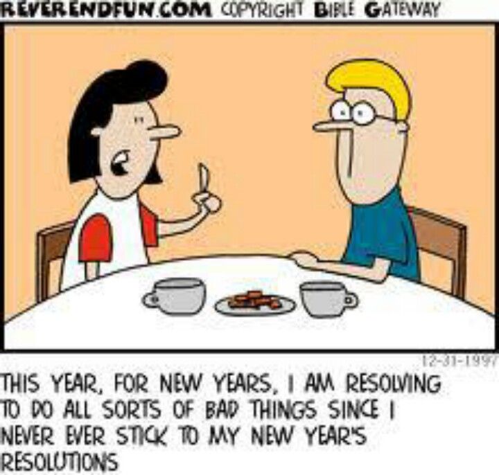 New Year's Resolutions | New year jokes, Christian jokes, Christian ...