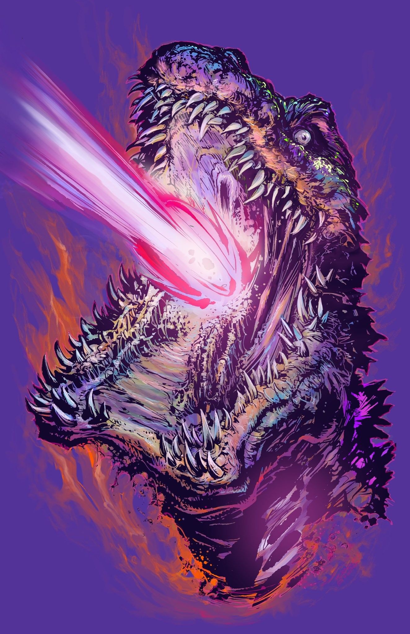 All Godzilla Monsters, Godzilla Vs, Creature Concept Art, Creature Art ...