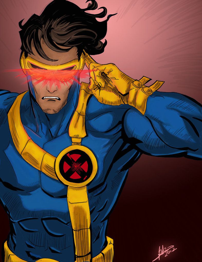 Cyclops colors by BDixonarts on DeviantArt | Marvel comics art, Cyclops ...