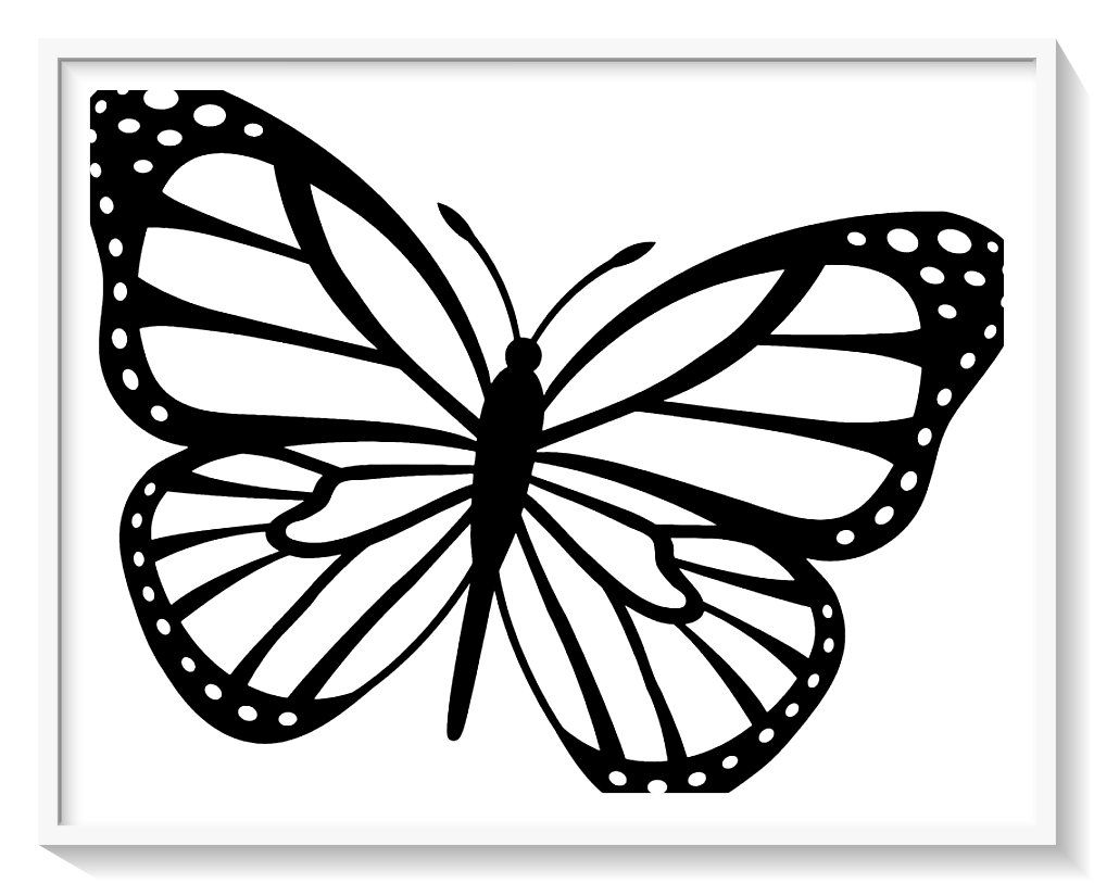 Mariposas para colorear + 100 diseños para pintar y darles vida