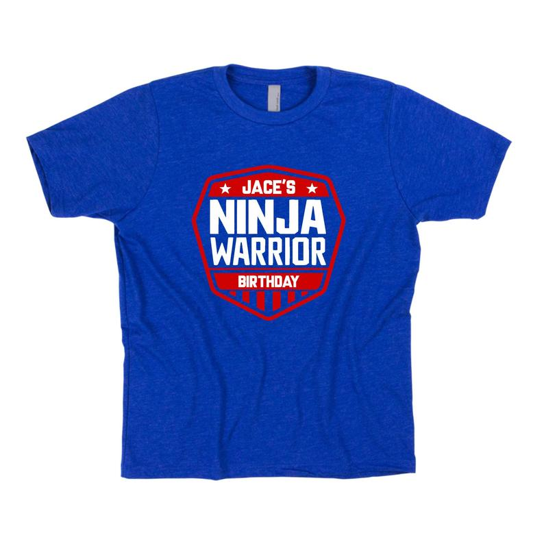 American Ninja Warrior Birthday Shirt Ninja Shirt Ninja | Etsy America ...