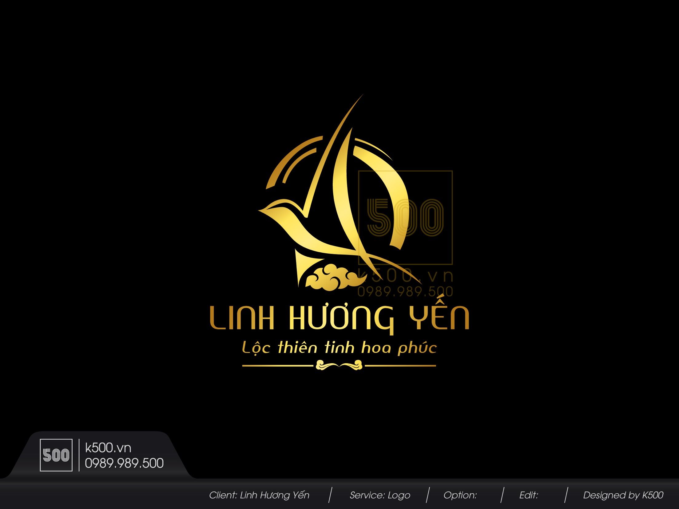 THIẾT KẾ LOGO 500K - LOGO YẾN SÀO LINH HƯƠNG YẾN BIRD NEST | Yến ...