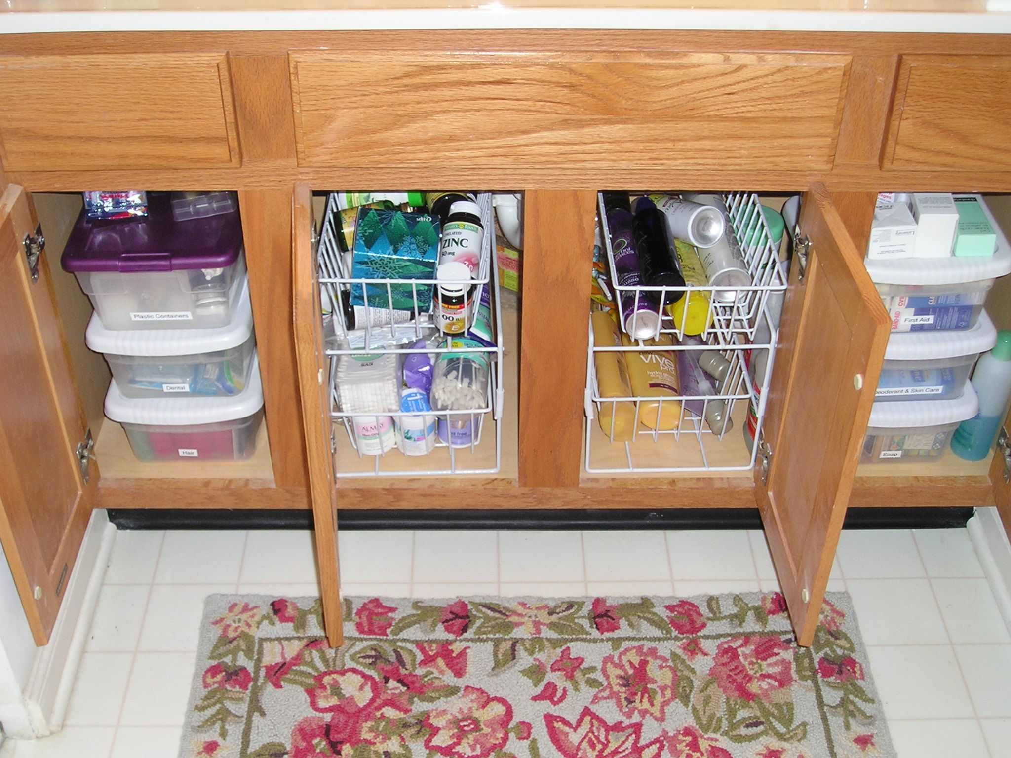 Under sink storage ideas. Look and learn plenty under kitchen