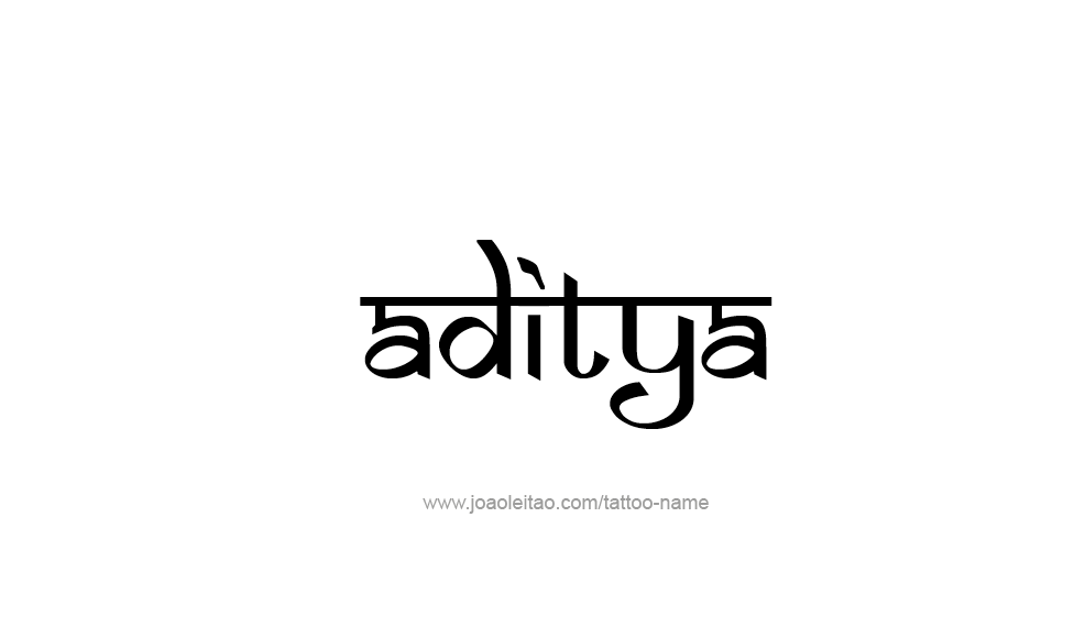 Aditya Text