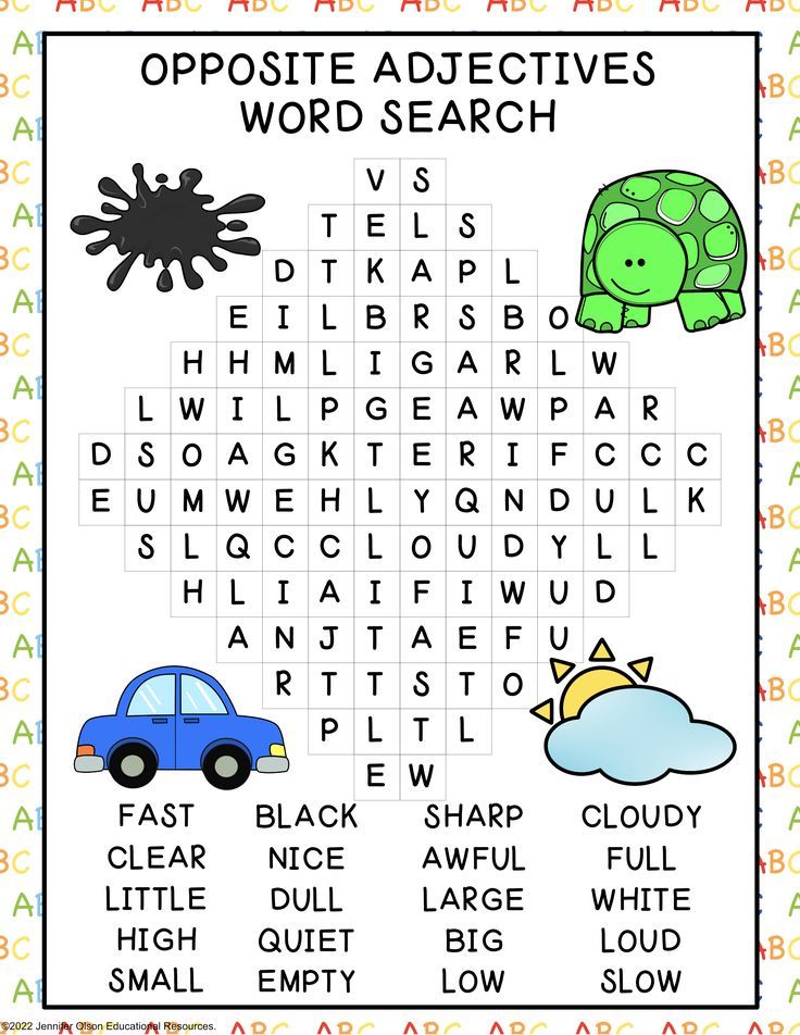 This word search is designed for younger students. It's perfect for ...