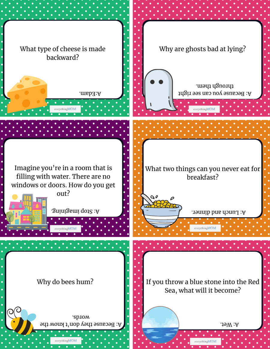 Riddles For Kids Printable