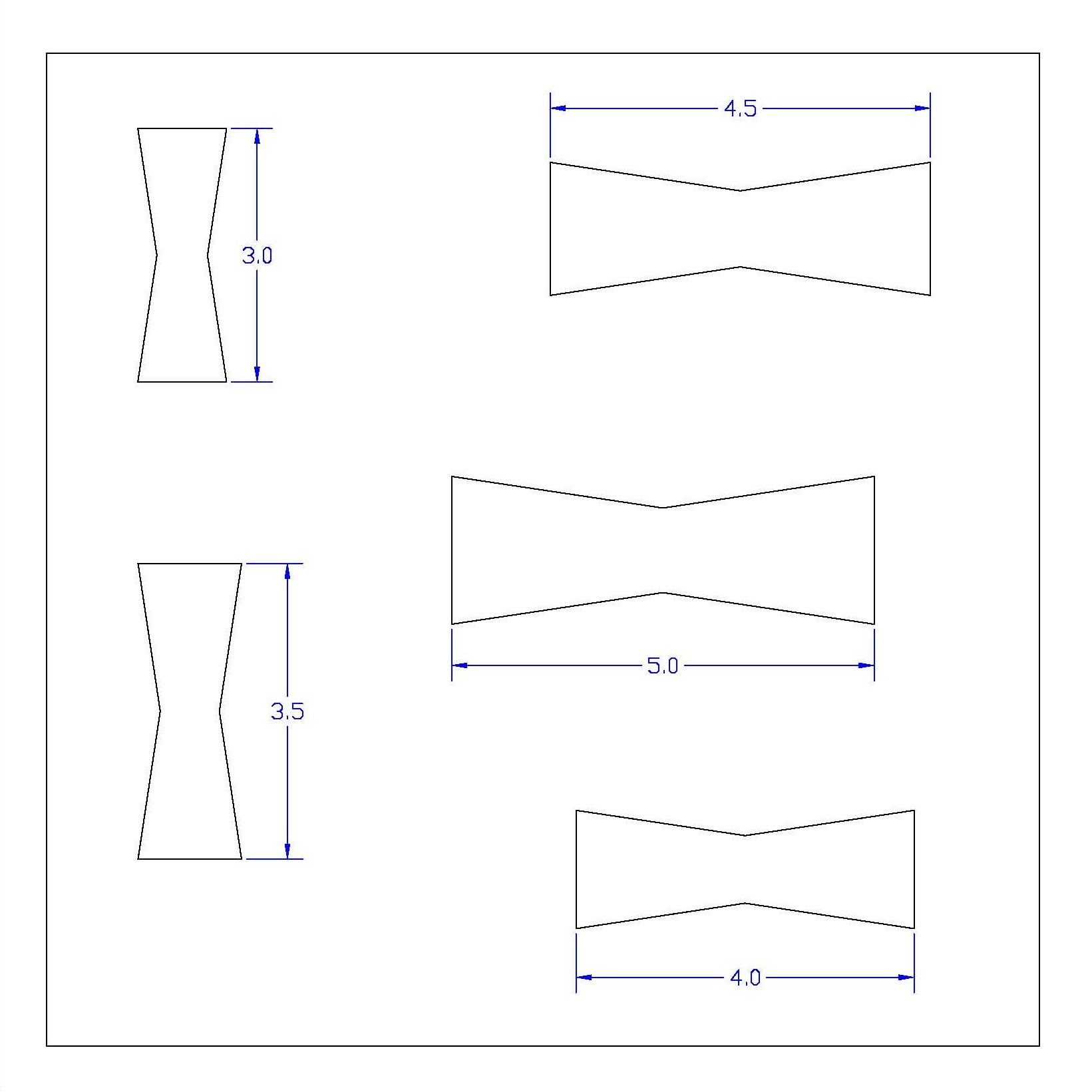 Printable Bow Tie Pattern Template In 2020 Bow Template Templates 