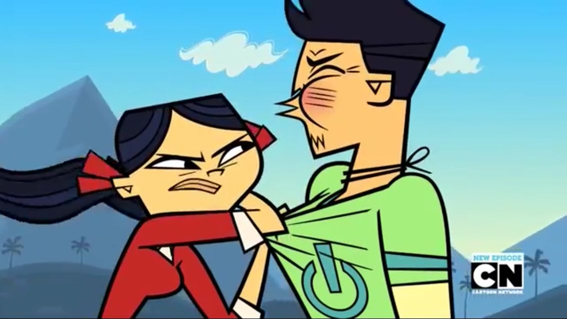 Kitty bitch slapping Devin. Total drama ridonculous race. Drama Series ...