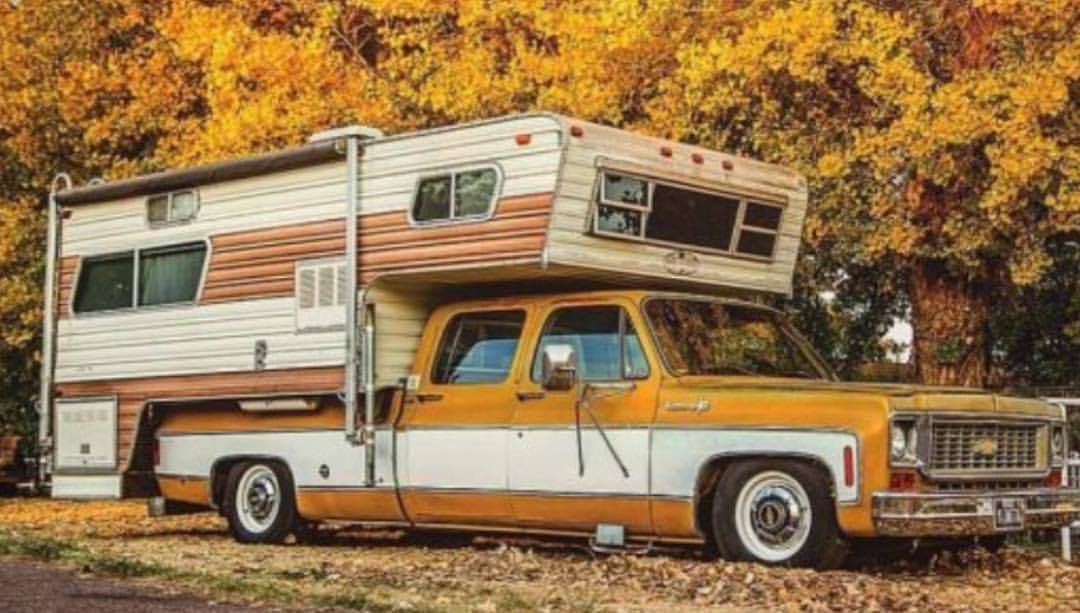 Retro camper cool 1975 chevrolet c30 camper – Artofit