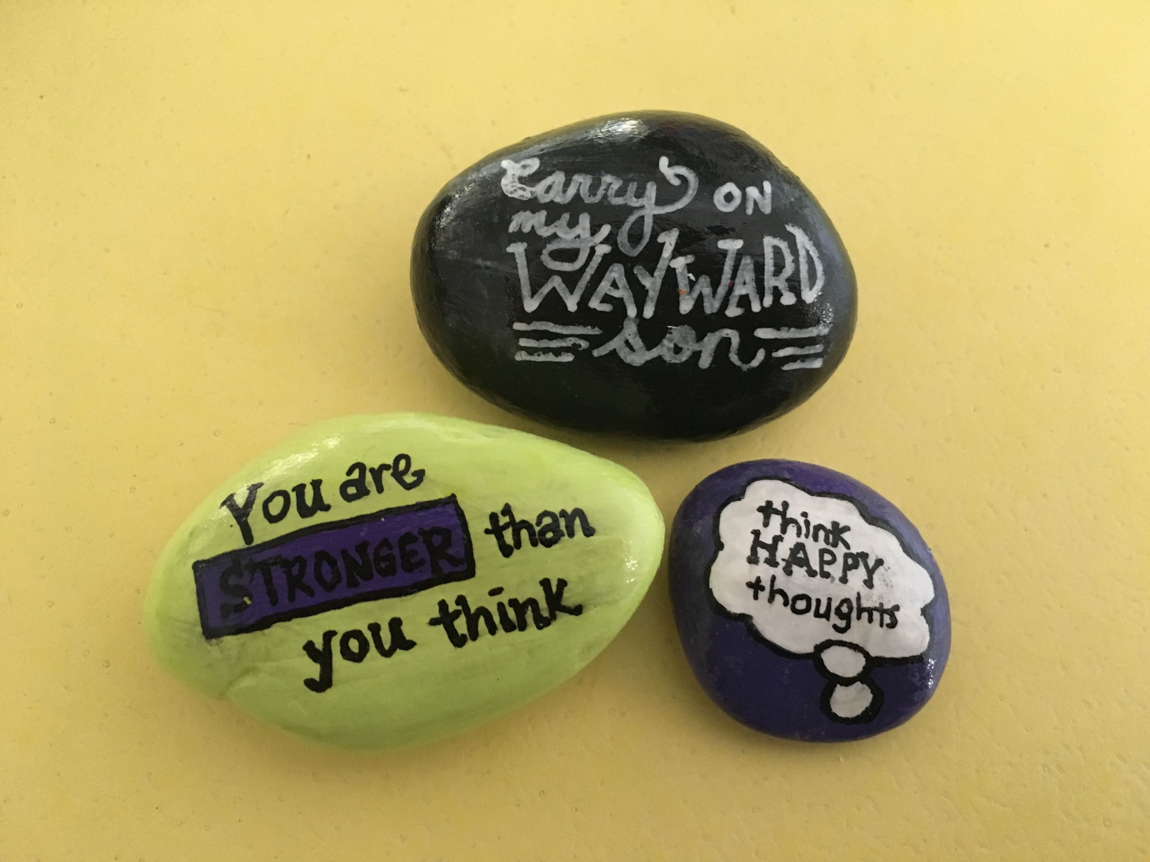 Stronger Than You Think, You Are Strong, Painted Rocks, Thinking Of You ...