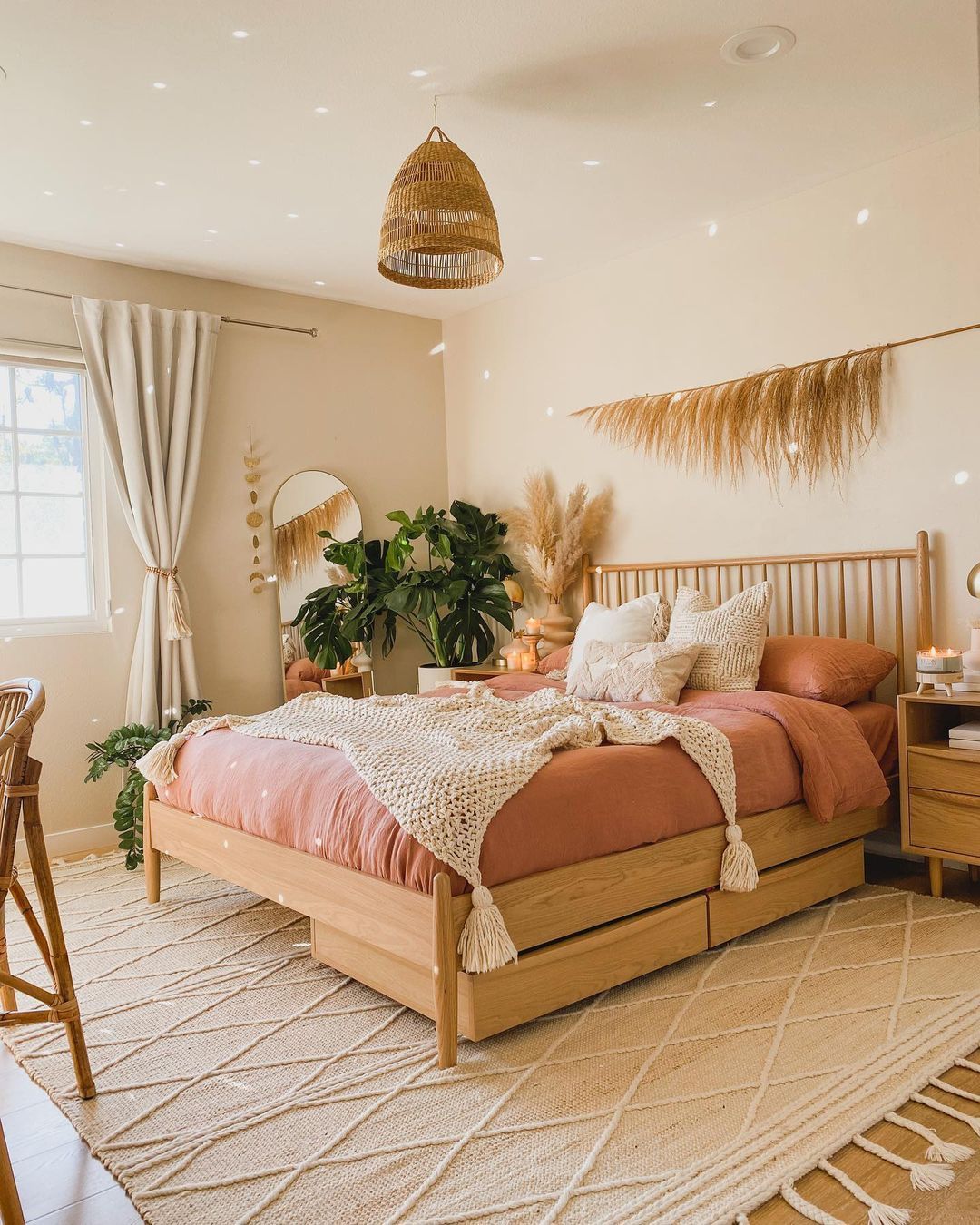 Simple Boho Bedroom