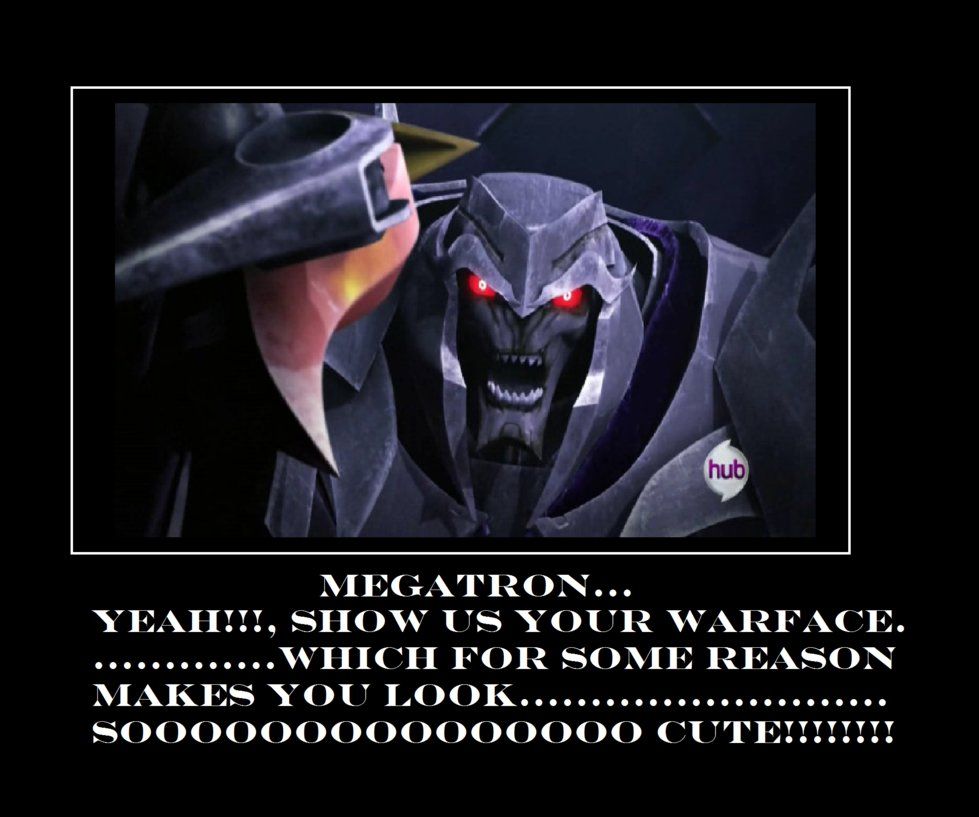 Image result for tfp megatron memes Transformers Megatron Art ...