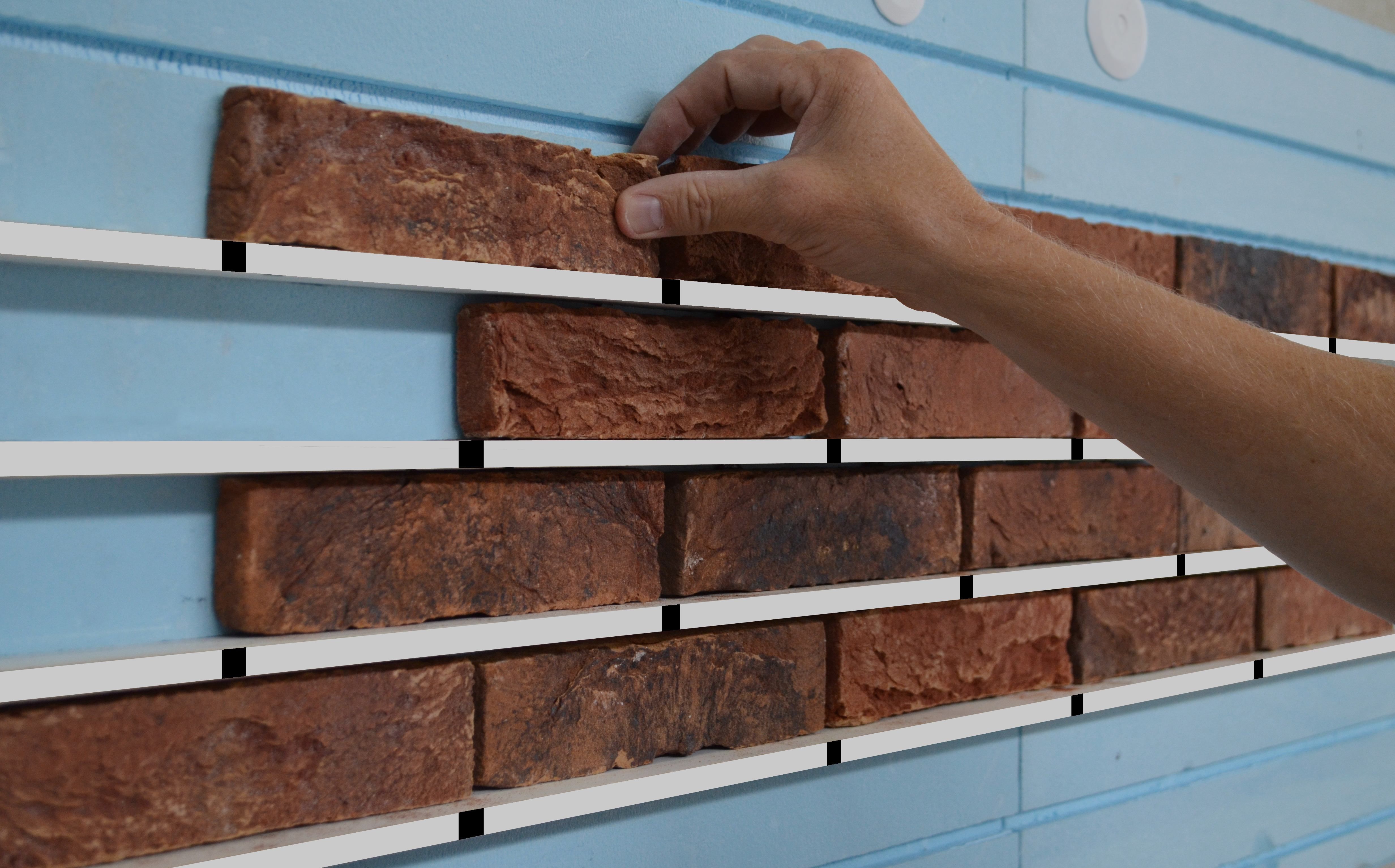 Sustainable external insulation system based on brick slip facade XPS