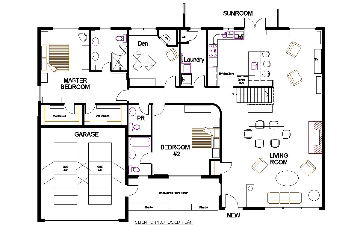 New Project A 70's Bungalow Redesign Bungalow floor