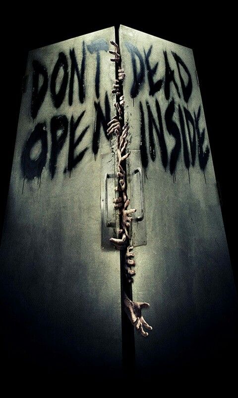 Don't open dead inside. When I had first seen this I thought it read ...