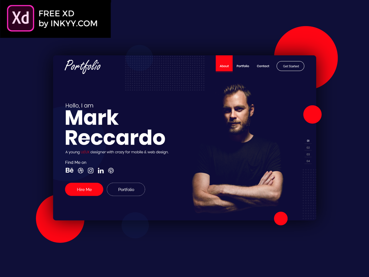 Web Developer Portfolio Template