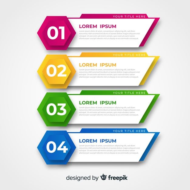 Download Colorful Infographic Template  Flat Design for 