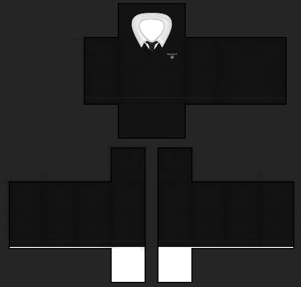 Roblox Black Hoodie Template