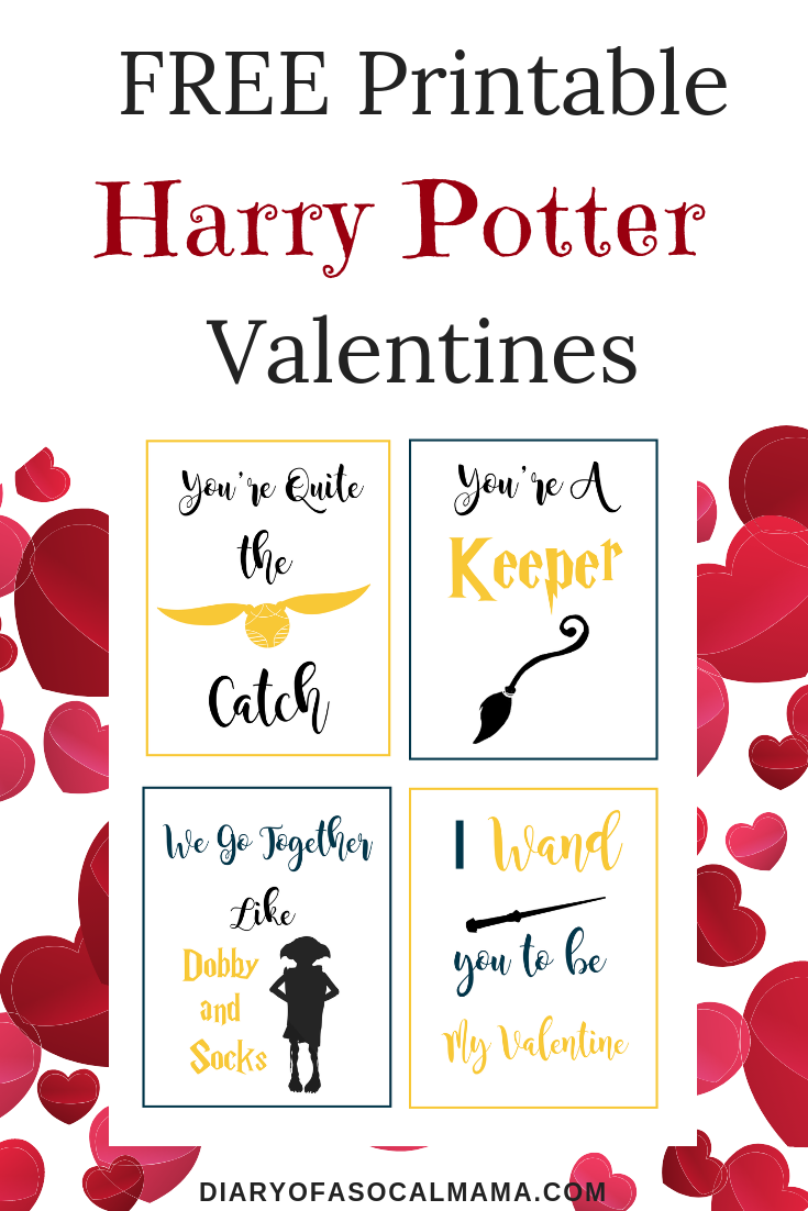 Harry Potter Valentine Printables