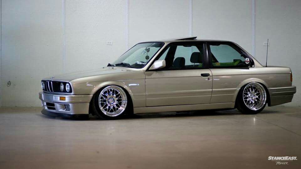 BMW E30 3 series tan slammed | Bmw e30, Bmw cars, Bmw e30 coupe