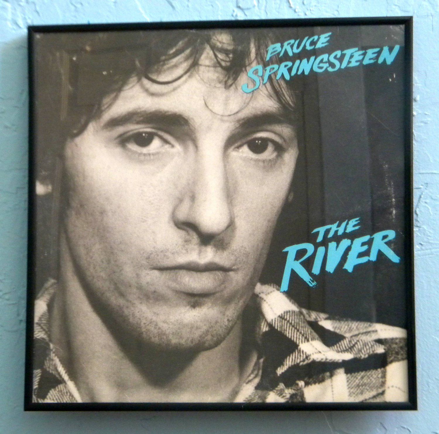 Framed Vintage Record Album - Bruce Springsteen - The River Rock Album ...