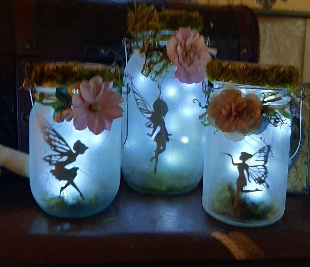 Pin by isabel perdomo on comunión Martina | Fairy jars diy, Fairy jars ...