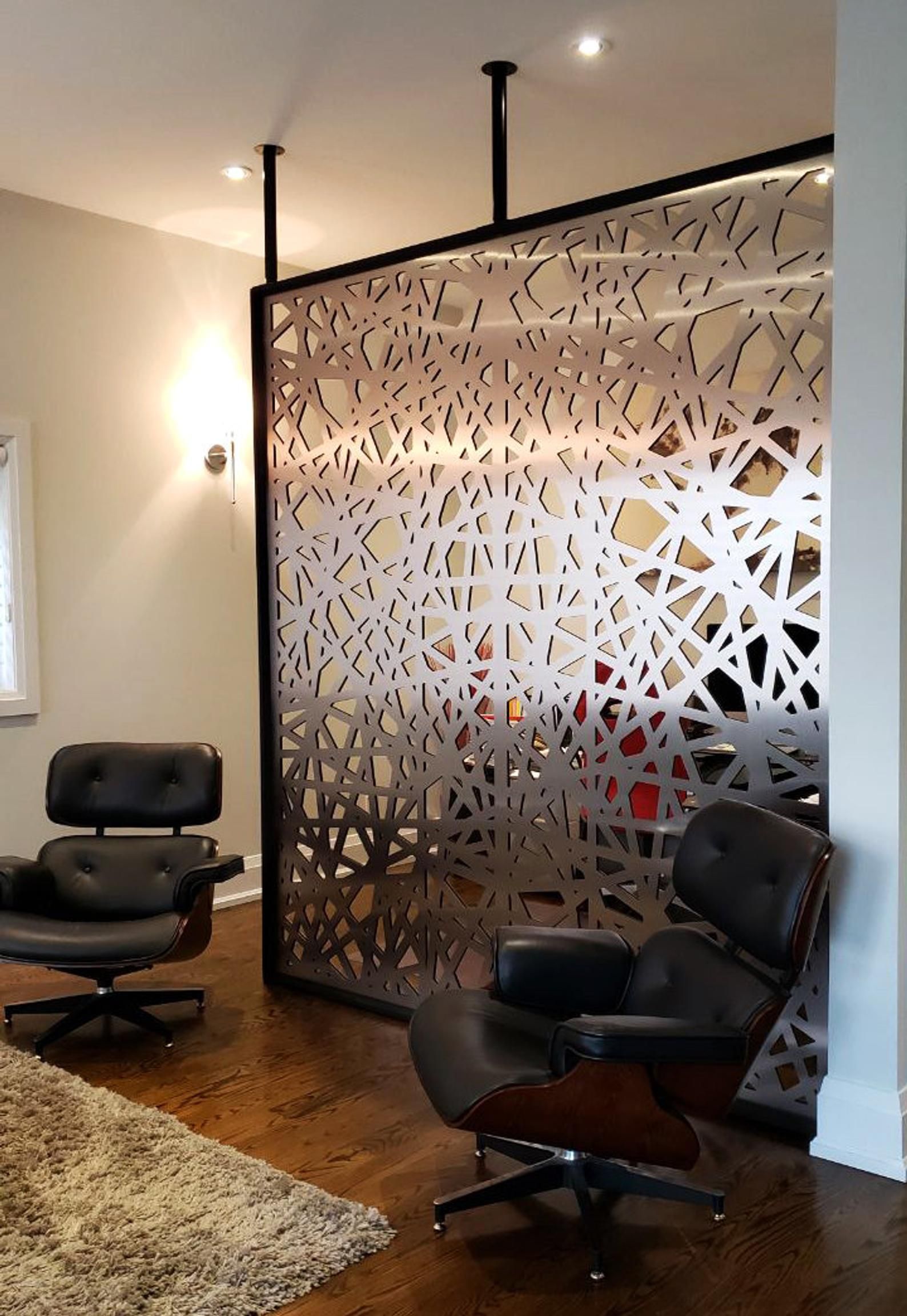 Panel wall free standing room dividers feature wall panel Etsy in