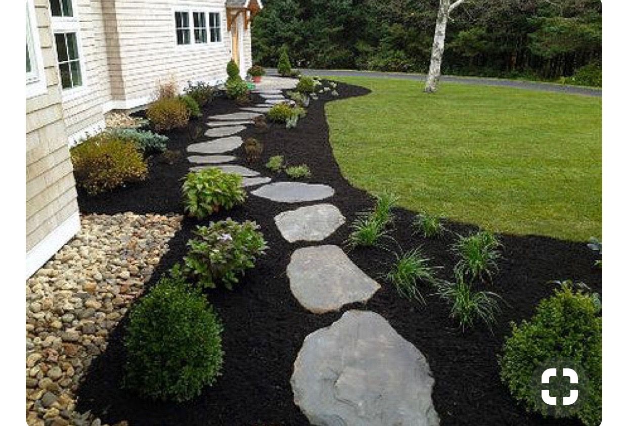 Pin by zukla on Landscape Mulch landscaping, Landscape design