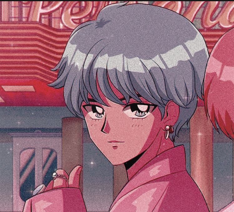 Retro Anime PFP Aesthetic Male