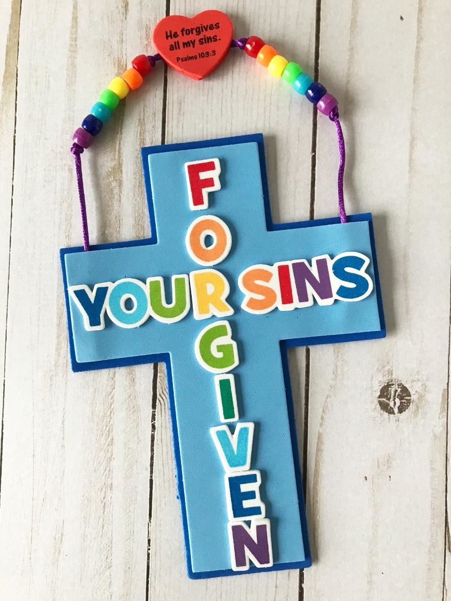 Forgiveness Crafts For Sunday School