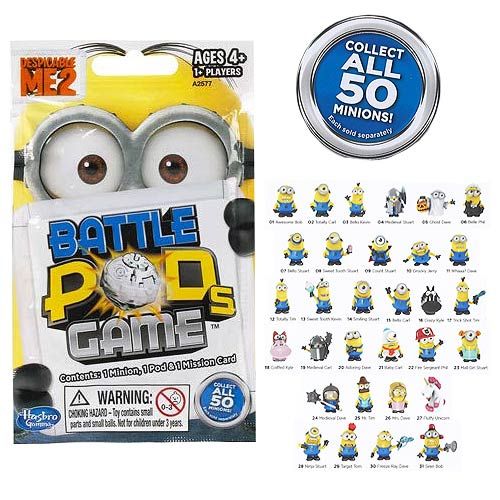 Despicable Me 2 Minion Battle Pods Mini-Figure Blind Bags - 26ae1f8406a7e10ee92e5739ef9ebbf7