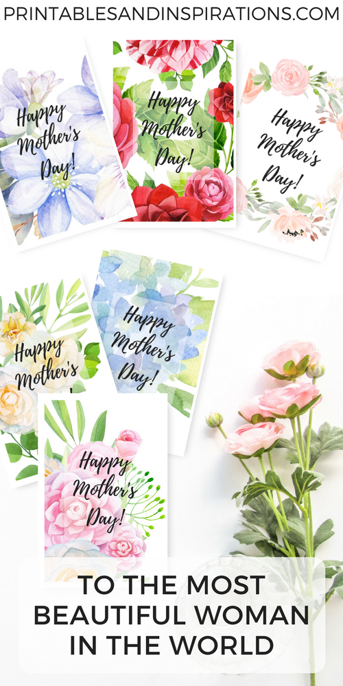 Free printable mother s day cards – Artofit