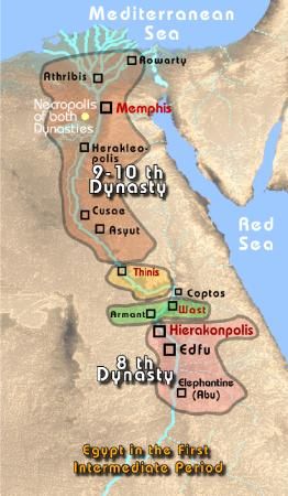 First Intermediate Period. http://www.historyforkids.org/learn/egypt ...