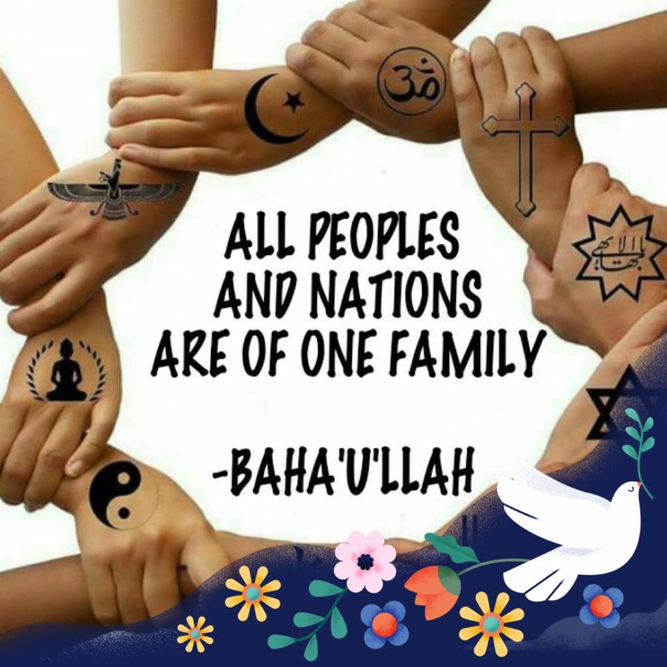 Bahá’í message of unity | Bahai quotes, Bahai faith, Faith