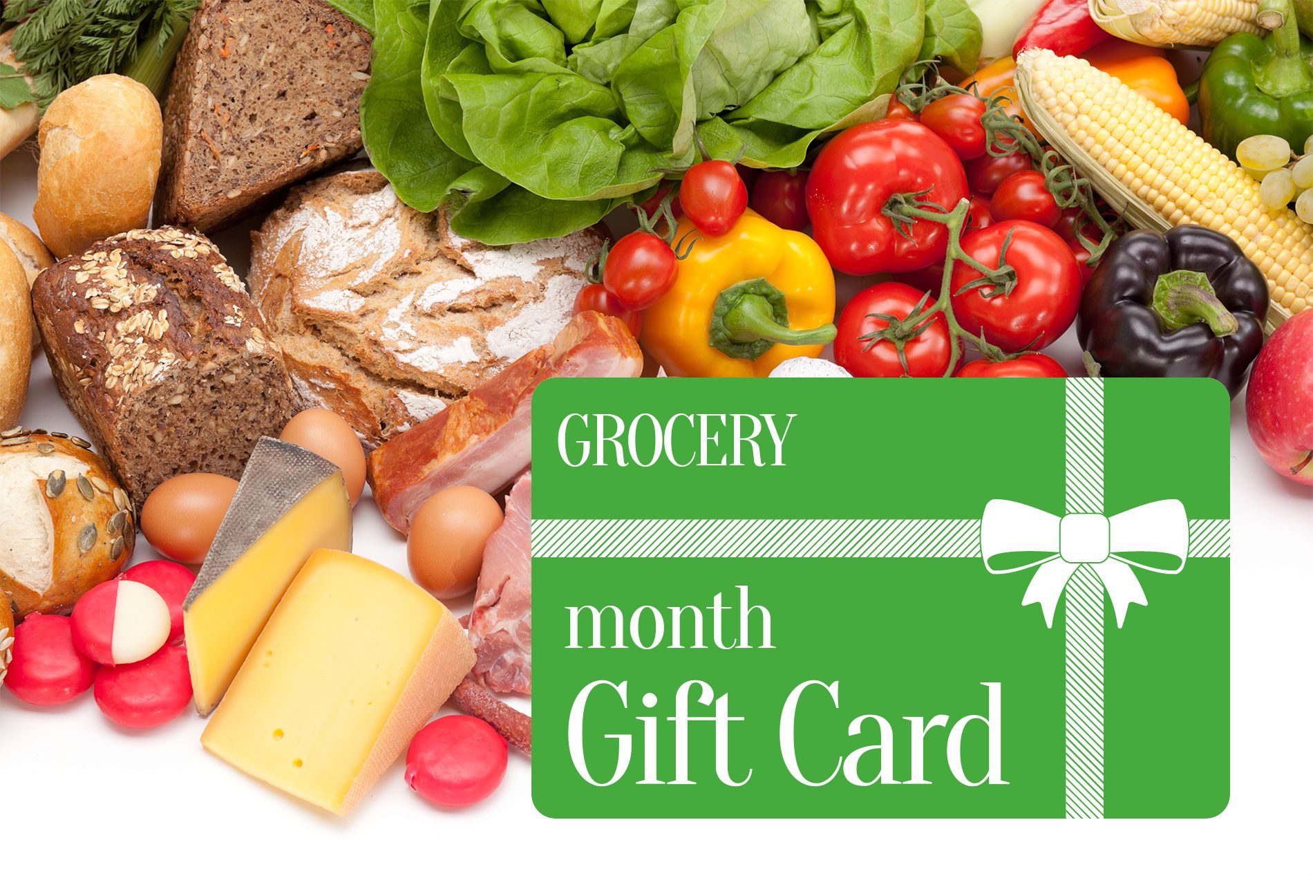 Groceries Month Gift Card