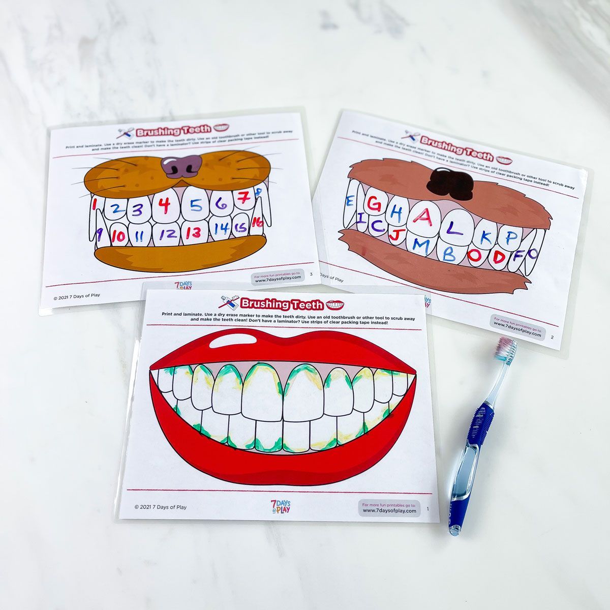 Teeth brushing activities – Artofit