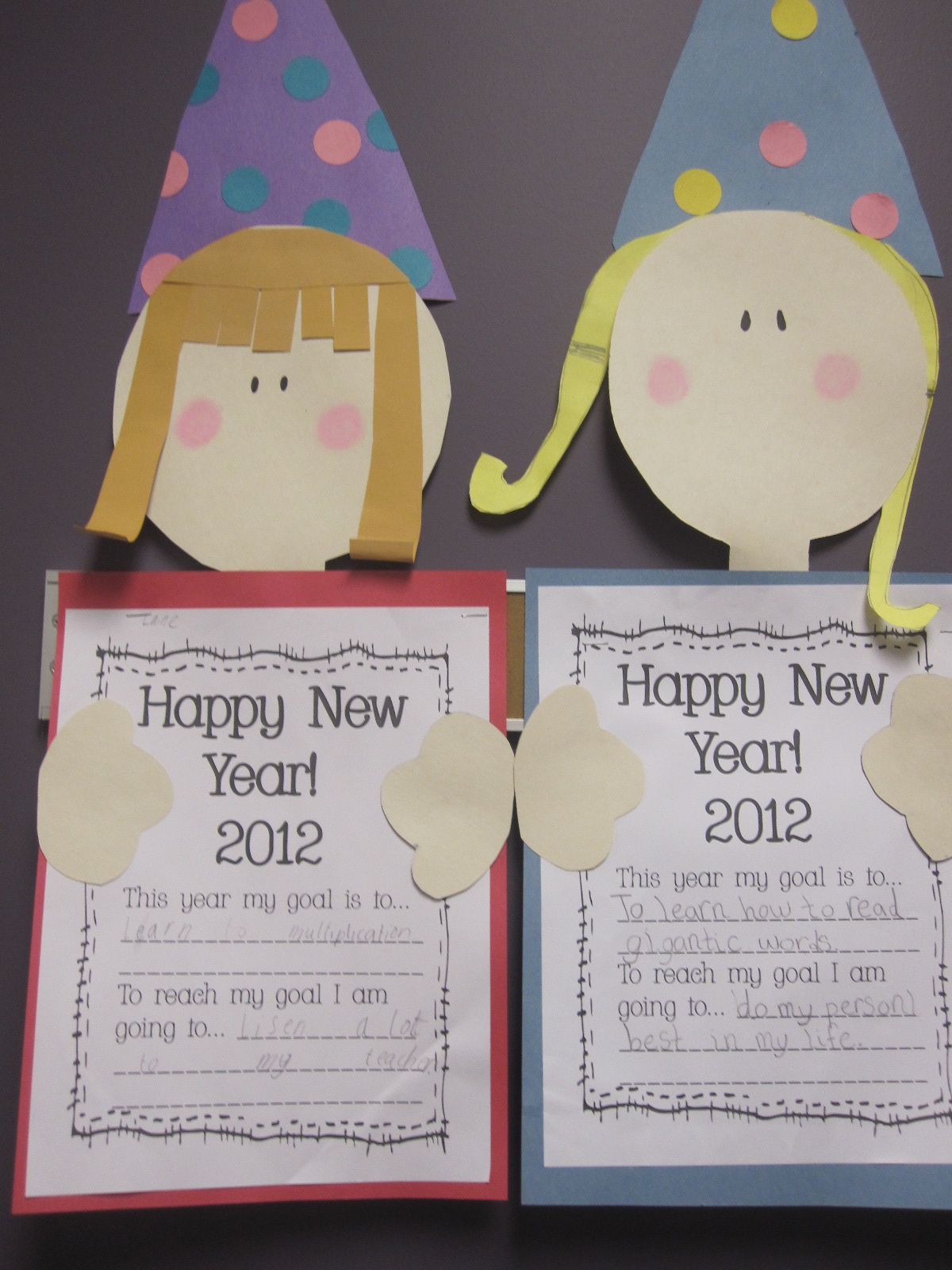 new year 2012 | Classroom crafts, New years activities, Art classroom