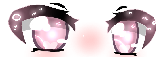 #gachalife #eye #eyes #pink #blush #cute #ibispaint #sticker #stickers ... image.