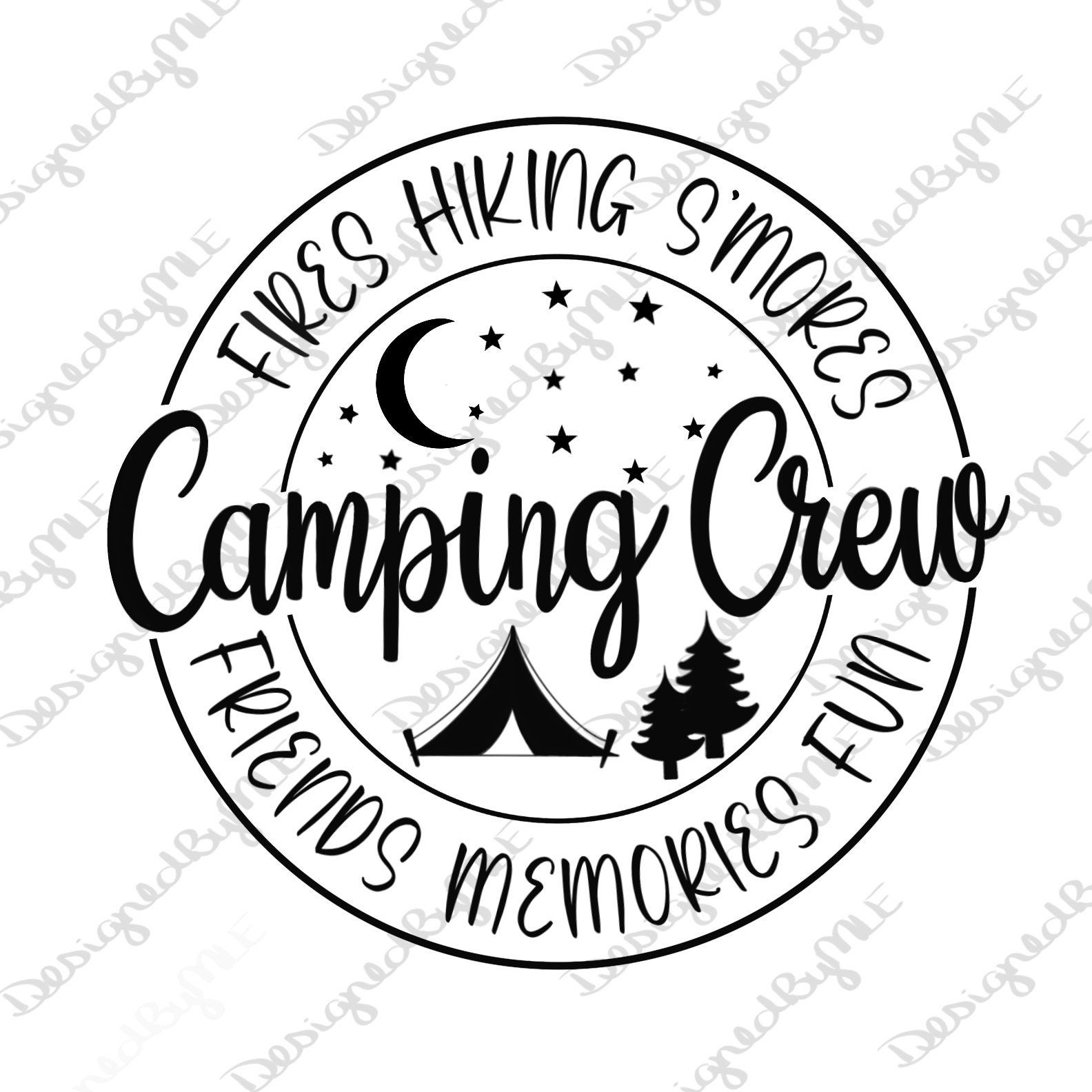 Camping Crew SVG PNG JPG Camping Design Tent Fires - Etsy in 2023 ...