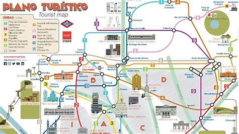 Image result for madrid que visitar mapa turistico Madrid Metro, Visit ...