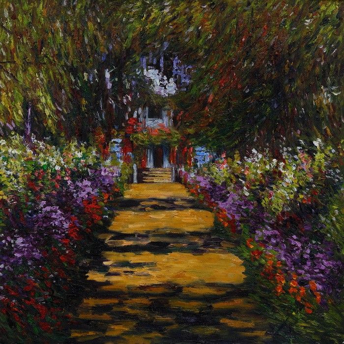 http://www.juchuanart.com/211-211/claude-monet-s-garden-path-at-giverny ...