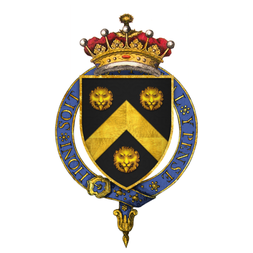 Coat of arms of The Right Honourable Thomas Wentworth, 1st Earl of ...