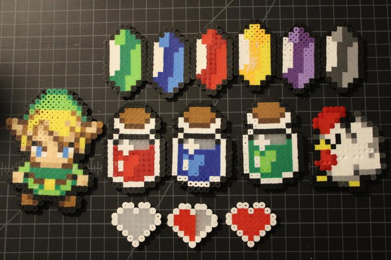 Nerdy Perler Beads, Perler Beads Ideas, Perler Bead Mario, Diy Perler ...